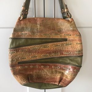 Marco Buggiani designer Italian leather handbag